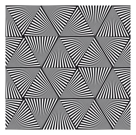 striped equilateral triangles Op Art Lessons, Opt Art, Optical Illusion Drawing, Illusion Drawings, Art Optical, 3d Art Drawing, Zen Doodle Art, Geometric Drawing, Optical Art