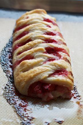 Butter Braid Recipe Puff Pastries, Homemade Butter Braid, Berry Pastries, Butter Braid, Baking Pastries, Pastries Recipes, Puff Pastries, Pastry Recipe, Cream Filling