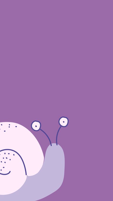 Cute Snail Wallpaper, Snails Wallpaper, Ios 16 Wallpaper Purple, Snail Wallpaper, Procreate Ipad, Brown Wallpaper, Preppy Wallpaper, Cute Frogs, Wallpaper Iphone