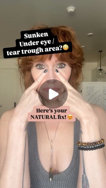 Your Age Better Guide 🔥😍 on Instagram: "Sunken eyes🫣? Here’s your FREE fix! Comment ✨FILL✨ to get my undereye tear trough-filling Face HIIT Eye  Rescue Session! 😍 You can keep this video workout and myofascial release forever - I’ll send it to your messages here now💌

#womenover40 #nonsurgicalfacelift #faceworkout #naturalskin #women #eyecare" Sunken Eyes Remedy, Facial Excercise, Face Massage Anti Aging, Sunken Eyes, Non Surgical Facelift, Tear Trough, Face Health, Tears In Eyes, Myofascial Release