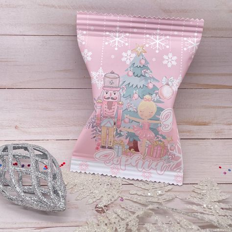 Nutcracker Party Favors, Nutcracker Themed Party, Nutcracker Ballet Birthday Party, Nutcracker Birthday Party, Nutcracker Birthday, Nutcracker Party, Ballet Birthday Party, Pink Party Favors, Nutcracker Sweet