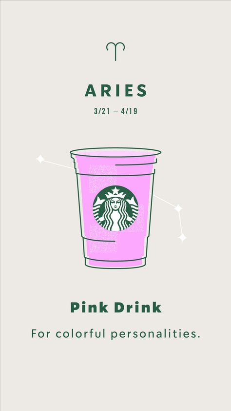 Zodiac Signs Starbucks, Iced Matcha Green Tea, Zodiac Chart, Starbucks Wallpaper, Starbucks Holiday Drinks, Starbucks Art, Starbucks Advertising, Matcha Green Tea Latte, Drink List