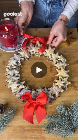 Puff Pastry Chocolate, Nutella Puff Pastry, Xmas Menu, Hazelnut Cream, Chocolate Stars, Cookist Wow, Star Wreath, Nutella Recipes, Italian Cookies