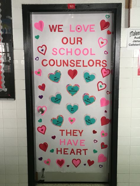 National School Counseling Week School Counselor Appreciation Week Door Decorations, Counseling Week Gift Ideas, Counselor Appreciation Week Ideas Poster, School Counselor Week Gift Ideas, Guidance Counselor Appreciation Week, Counselors Week Appreciation Cute Ideas, Counselor Week Ideas, School Counselor Week Ideas, Counselor Appreciation Week Ideas