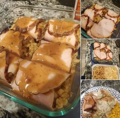 Turkey Roll-Ups dinner – Tnextrecipes Turkey Pockets, Deli Turkey Recipes, Making Turkey Gravy, Stove Top Stuffing, Turkey Pot Pie, Deli Turkey, Turkey Stuffing, Sliced Turkey, Turkey Dishes