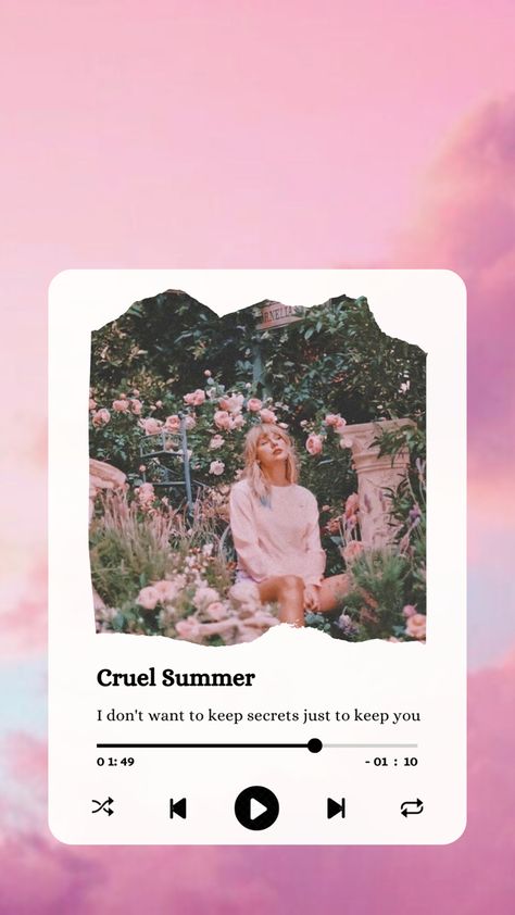 Taylor Swift Aesthetic Cruel Summer, Cruel Summer Aesthetic Lyrics, Taylor Swift Cruel Summer Aesthetic, Cruel Summer Wallpaper, Cruel Summer Aesthetic, Cruel Summer Song, Cruel Summer Lyrics, Eras Colors, Summer Lyrics