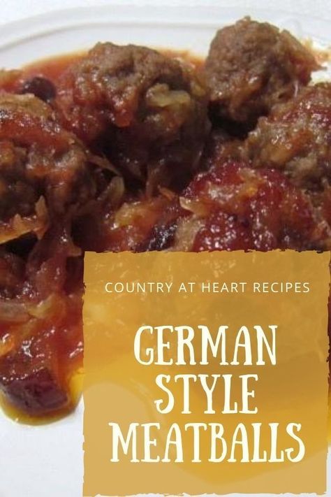 Sauerkraut And Meatballs, German Style Meatballs, Sour Braten Recipe, Crazy Meatballs Sauerkraut, German Meatballs With Sauerkraut, Saurkraut And Meatballs, Cranberry Sauerkraut Meatballs, Sourkrout Balls Recipes, German Meatballs Recipes