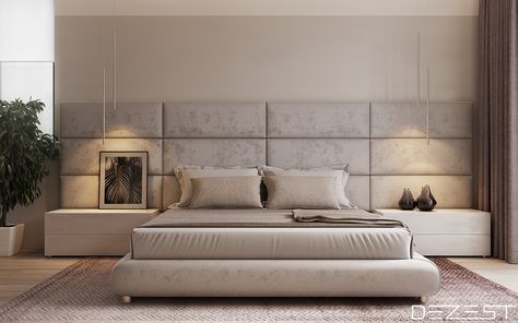 Bed Headboard Design, Bed Frame Design, Modern Luxury Bedroom, Modern Bedroom Interior, Luxury Bedroom Design, Luxury Bedroom Master, Bedroom Bed Design, Bed Furniture Design, Bedroom Furniture Design