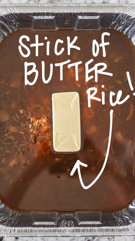 stick of butter rice One Stick Butter Rice, Stick Of Butter Rice Recipes With Mushrooms, One Stick Of Butter Rice, Stick Of Butter Baked Rice, Stick Of Butter Rice Southern Living, Butter Rice Recipe Stick Of, Buttered Rice Recipe, Stick Of Butter Rice, Rice In The Oven