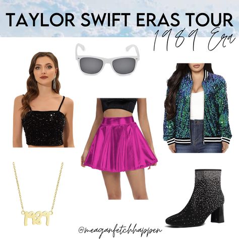 Taylor Swift Eras Tour Outfit Ideas 1989, 1989 Era Outfits, Taylor Swift Concert Outfit 1989, 1989 Era Taylor Swift, Taylor Swift 1989 Outfits, 1989 Taylor Swift Outfit, Outfit Ideas Concert, Taylor Swift Halloween Costume, Taylor Swift Concert Outfit