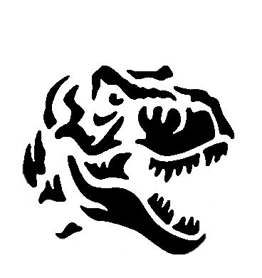 T-Rex Pumpkin Carving Pattern - Jurassic Park - Jurassic World Cute Pumpkin Carving Ideas Dinosaur, Pumpkin Carving Stencils Dinosaur, Pumpkin Carving Jurassic Park, Jurassic Park Pumpkin Stencil, Pumpkin Carving Ideas Jurassic Park, Trex Pumpkin Carving Pattern, T Rex Stencil, T Rex Pumpkin Carving Pattern, Jurassic World Pumpkin Carving