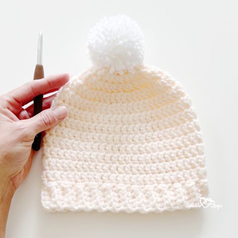 My Crochet Toddler Hat pattern is one of my easy and free crochet patterns for beginners. crochet beanie | step-by-step | crochet hats for beginners | free patterns | cute crochet hat patterns | hats for kids | crochet baby hat | hat ideas | crochet hat for beginners | crochet beanie hat | easy crochet | beginner crochet | beanie ideas | adult hat | hats for kids | crochet for baby | quick and easy | simple crochet tutorial | beanie hat crochet pattern | basic crochet hat | basic beanie Crochet Kids Hats Free Patterns Children, Crochet Toddler Hats Free Pattern, Easy Crochet Toddler Hat, Toddler Crochet Beanie, Child’s Crochet Hat Pattern Free, Crochet Hats Free Pattern Easy Kids, Crochet Kids Beanie, Toddler Beanie Crochet Pattern, Crochet Toddler Hat Pattern