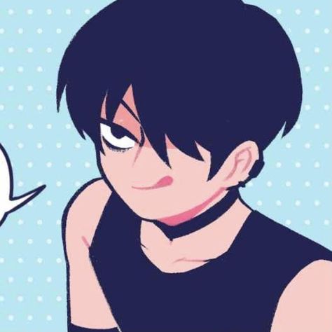 Goth Black Hair, Webtoon Boyfriends, Boyfriends Webtoon, Blue Box, Cute Kawaii, Tik Tok, Anime