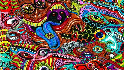 Psychedelic Art Background Wallpaper HD - Best Wallpaper HD Wallpapers Graffiti, Trippy Wallpapers, Red Graffiti, Sf Wallpaper, Drawing Colorful, Red Laptop, Trippy Aesthetic, Trippy Backgrounds, Trippy Iphone Wallpaper