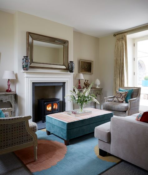 Holiday Cottages & Hotels — Kelling Designs Pink Sitting Room, Kelling Designs, Scottish Holidays, Boutique Retreats, Interior Design Gallery, Sitting Rooms, Sands Hotel, Holiday Cottage, Drawing Room