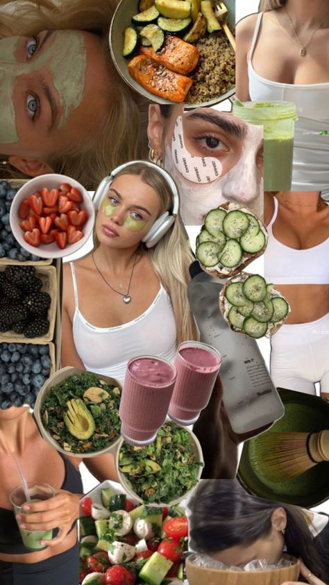 Healty Vibes Girl, Fitness Vision Board, Diet Inspiration, Healthy Lifestyle Motivation, Food Science, Healthy Girl, Healthy Lifestyle Inspiration, Food Goals, Clean Girl