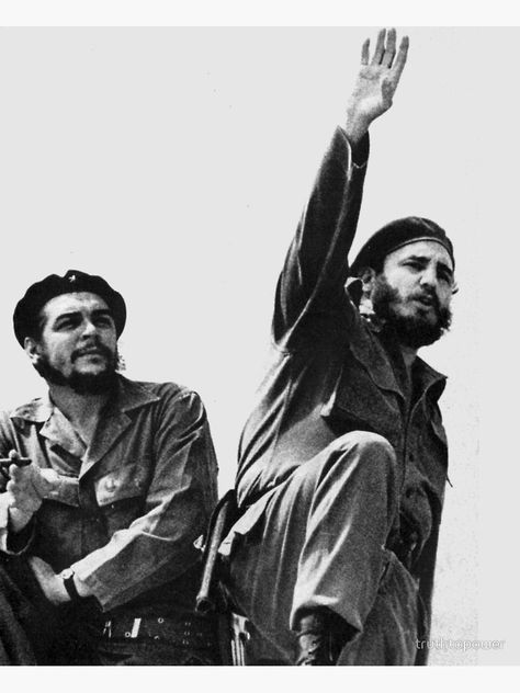 Libertad Cuba-Che Guevara & Fidel Castro by truthtopower Fidel Castro Che Guevara, Cuba Fidel Castro, Che Guevara Photos, Che Guevara Images, Che Guevara Quotes, Che Guevara Art, Revolution Poster, Viva Cuba, Ernesto Che Guevara