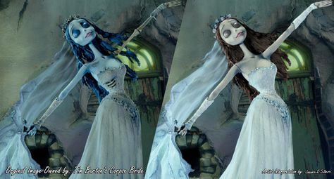 Tim Burton's Corpse Bride, Corpse Bride Art, Emily Corpse Bride, Tim Burton Corpse Bride, Tim Burton Style, Tim Burton Art, Tim Burton Films, Tim Burton Movie, Pinturas Disney