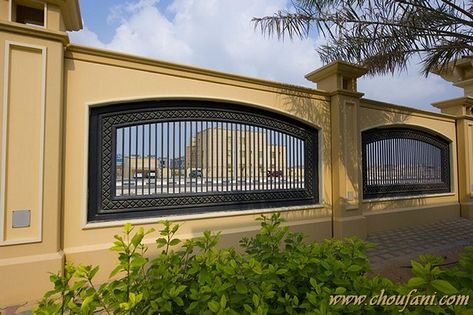 Boundry Wall, Fence Wall Design, Compound Wall Design, Wood Fence Design, Fence Gate Design, Front Wall Design, Boundary Wall, Grand Entry, Modern Fence Design