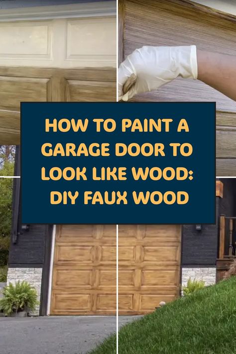 Are you looking to enhance your home’s curb appeal without breaking the bank? Learning how to paint a garage door to look like wood might be the perfect solution. This comprehensive guide will walk you through the process, providing expert tips and tricks to achieve a stunning faux wood finish on your garage door. Introduction Wooden garage […] Wood Painted Garage Door, How To Make Garage Door Look Like Wood, Diy Garage Door Makeover, Painted Garage Door, Paint Garage Door To Look Like Wood, Paint Metal Garage Door To Look Like Wood, Faux Wooden Garage Doors, Garage Door Faux Wood, How To Paint Faux Wood Grain Garage Door