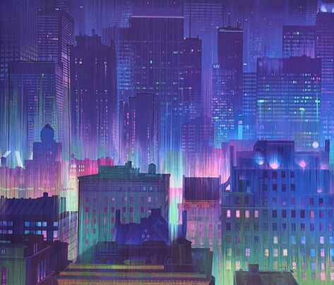 Spiderverse City, City Background Art, City Background Drawing, Spiderverse Background, City Concept Art, Comic Book Background, Spiderverse Dr, Cityscape Drawing, City Comic