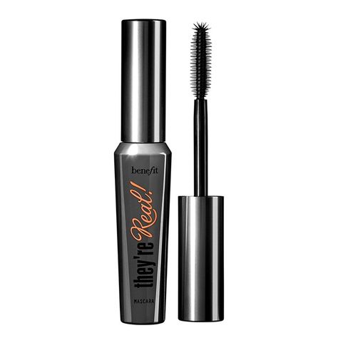 Benefit They're Real! Lengthening Mascara  #longlashes #lengtheningmascara Best Lengthening Mascara, Benefit Mascara, Beauty Stocking Stuffers, Mac Lipsticks, Short Lashes, Cheap Makeup, Mascara Tips, Lengthening Mascara, Best Mascara