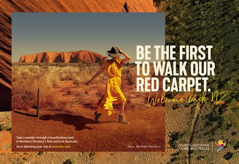 Tourism Australia Launches First International Campaign In Over 12 months - B&T Tourism Design, Destination Branding, Australia Tourism, International Tourism, Travel Advertising, Ad Of The World, Travel Ads, Creative Advertising Campaign, Travel News