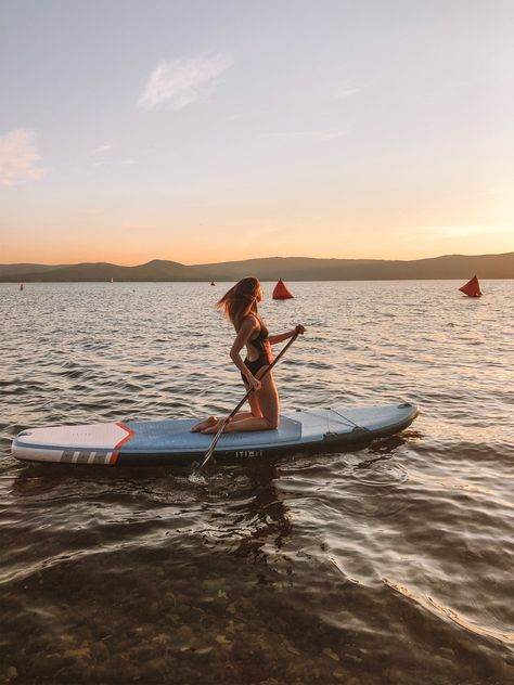 Sunset Swimming, Sup Girl, Surfing Aesthetic, 2024 Board, Sup Stand Up Paddle, Blues Festival, Sup Yoga, Sup Surf, Spider Woman