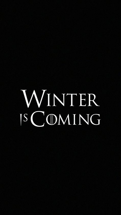 Winter Is Coming Game Of Thrones, Winter Is Coming Tattoo, Game Of Thrones Lockscreen, Winter Is Coming Wallpapers, Game Of Thrones Logo, Game Of Thrones Wallpaper, Got Stark, Dessin Game Of Thrones, Game Of Thrones Winter