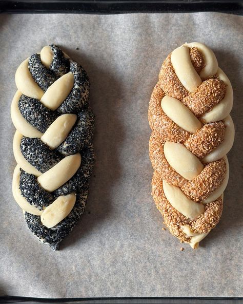 All Posts • Instagram Filled Challah Bread, Bread Decoration Ideas, Sourdough Challah Recipe, Sourdough Challah, Shabbat Recipes, Beautiful Bread, Bread Scoring, Braided Bread, Bread Shaping