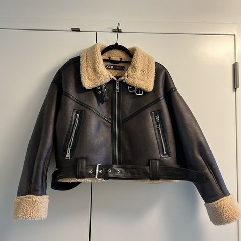 Zara Double Faced Jacket Zara Double Faced Jacket Brown, Zara Double Faced Jacket Outfit, Double Faced Jacket Outfit, Zara Double Faced Jacket, Double Faced Jacket, Fame Clothes, Outfit Zara, Zara Jacket, Nice Outfits