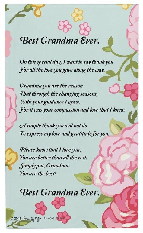 Nana Poems, Happy Birthday Grandma Quotes, Grandmother Poem, Birthday Wishes For Grandma, Grandma Poem, Mimi Gifts, Quotes Bff, Nana Quotes, Happy Birthday Grandma