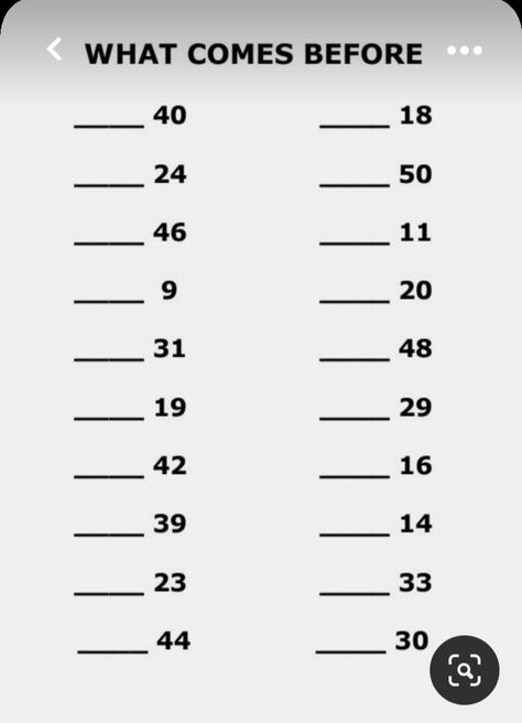 What Comes Before Worksheet, Teaching Materials Science, Teaching Punctuation, Maths Activity, Kindergarten Math Worksheets Addition, Math Fact Worksheets, Kindergarten Math Worksheets Free, Cvc Worksheets, Math Addition Worksheets