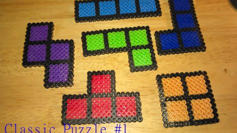 Tetris Perler Beads, Perler Ideas, Beads Ideas, Bead Ideas, Perler Bead Art, Mega Man, Perler Bead Patterns, Bead Patterns, Perler Bead