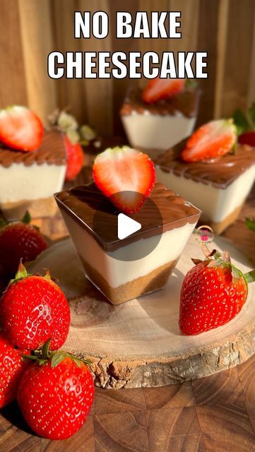 Henna Aggarwal on Instagram: "🎂NO BAKE Cheesecake🎂
This is truly the most perfect and easy no-bake cheesecake. It’s smooth and creamy dessert isn’t heavy like a baked Cheesecake. It’s lightly sweet and perfectly refreshing! 🧑🏻‍🍳

BASE:
🍪Digestive Biscuits- 5
🧈Melted Butter- 2 Tbsp

CREAMCHEESE FILLING:
🧀Creamcheese- 100 Gms
🧂Icing Sugar- 1 Tbsp
🧃Condensed Milk- 1/4 Cup
🫘Vanilla Essence- 1/4 Tsp

#Cheesecake #NoBakeCheesecake #EgglessCheesecake #EgglessRecipes #Nutella 
[CheeseCake Recipe, No Bake Cheesecake Recipe, No Bake Cheesecakes, Eggless EggFree Cheesecake, Eggless Recipes, No Fire Cooking]" Eggless No Bake Cheesecake, Eggless Baked Cheesecake, No Fire Recipes, Cold Cheesecake Recipes, Cheesecake Recipes Eggless, Cheese Cakes Design, Nobakecheesecake Recipes, Eggless Cheesecake Recipes, Fireless Recipes