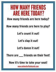 Great circle time chant for preschool! Who Came To School Today Preschool, Circle Time Box Ideas, Infant Circle Time, Circle Time Songs For Preschool, Prek Songs, Number Songs Preschool, Circle Songs, Toddler Circle Time, Preschool Circle Time Activities