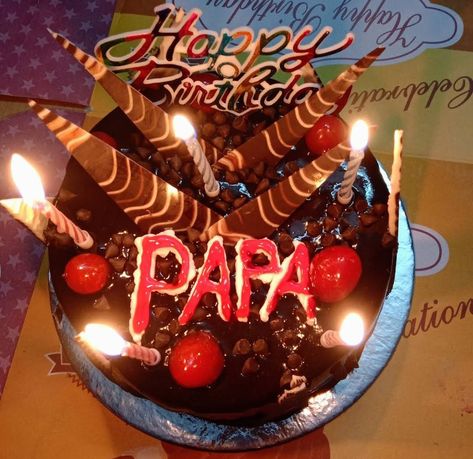 Kek Happy Birthday, Birthday Cake Snap, Happy Birthday Papa Cake, Birthday Cake For Papa, Cake Snap, Papa Birthday, Best Birthday Wishes Quotes, Happy Birthday Papa, Cake Story