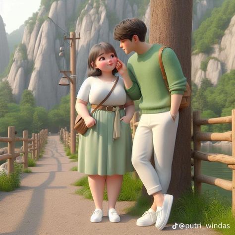 Chubby Girl And Her Boyfriend, Cute Chubby Girl Cartoon, Couple Animated Dpz, Cute Teddy Couple Cartoon, Jassi Gill, Friendship Wallpaper, Teady Bear Dp Girl, Cute Love Photos, Best Friend Pictures Tumblr