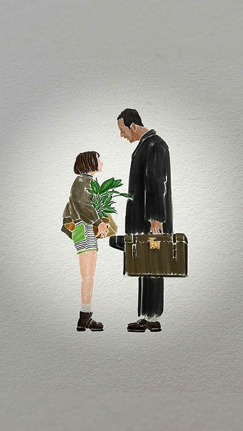 Leon Matilda Wallpaper, Leon The Professional Wallpaper, Matilda And Leon, Matilda And Leon Art, Matilda Wallpaper, Matilda Art, Leon Wallpaper, Leon Matilda, The Professional Movie