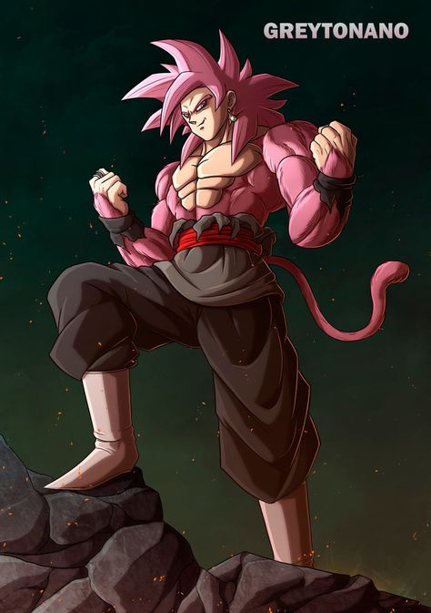 Kemet Art, Goku Black Super Saiyan, Goku Black Ssj, Female Goku, Dbz Super, Super Saiyan Rose, Animated Art, Dragon Ball Wallpaper Iphone, Dragon Ball Super Artwork