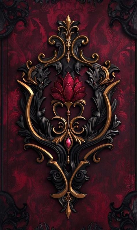 Royal Pattern, Gothic Pattern, Hd Wallpaper Android, Gothic Wallpaper, Black And White Art Drawing, Iphone Wallpaper Hd Nature, Magical Jewelry, Beautiful Dark Art, Antique Photos