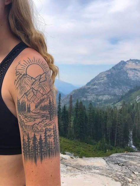 240+ Thrilling Western Tattoos Ideas and Designs (2023) - TattoosBoyGirl Western Tattoos Ideas, Xenomorph Tattoo, Adventure Tattoo, Cowgirl Tattoos, Cowboy Tattoos, Nature Tattoo Sleeve, Country Tattoos, Tattoo Filler, Western Tattoos