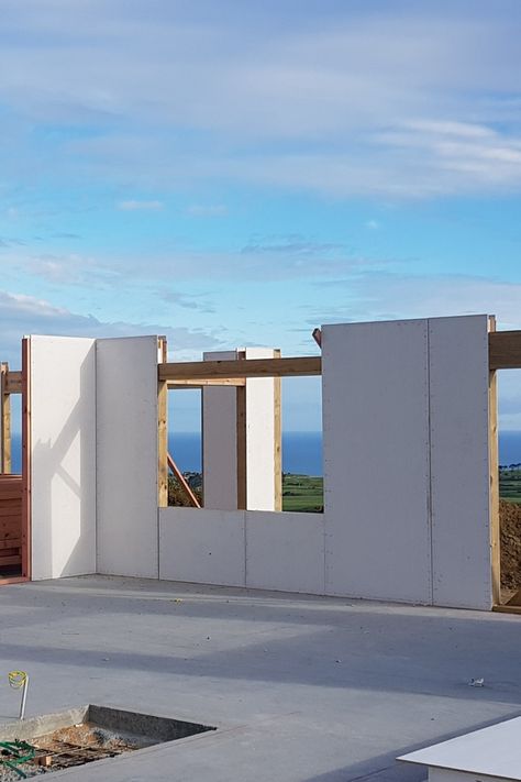 The views from this soon to be built MagWall.nz home are simply exquisite! What is a MagWall home? Tap to find out. #sippanels #sipsnz #nzsips #sippanels #construction #newhome #housebuild #nzproperty #constructioninnovation #building #architecture #nzarchitecture #energyefficient #sustainability #insulation #homeideas Passive Building Design, Passive Building Architecture, Sips Panels Construction, Building Integrated Photovoltaics, Sip Panels, Sips Panels, Building A Home, Structural Insulated Panels, Insulated Panels