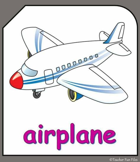 Balloon Train, Transportation Flashcards, Teacher Fun Files, Transportation Preschool Activities, Teacher Files, Cartoon Airplane, Transportation Preschool, Flashcards For Kids, Funny Expressions