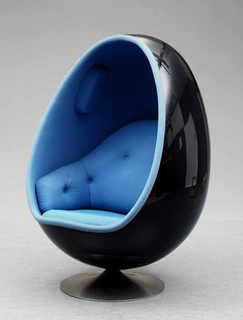 Egg chair Ikea Egg Chair, Ikea Lounge Chair, Egg Shaped Chair, Pink Desk Chair, Pod Chair, Lounge Chair Cushions, Boy Bedroom Design, Ball Chair, Ikea Chair