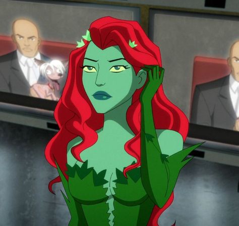 Poison Ivy Cartoon, Poison Ivy Pictures, Dc Poison Ivy, Red Hair Cartoon, Female Anatomy Reference, Gotham Girls, Cartoon Icons, Poison Ivy, Cartoon Profile Pics