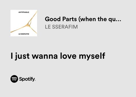 Kpop Song Spotify, Lesserafim Quotes, Lesserafim Lyrics, Kpop Song Quotes, Kpop Lyrics Spotify, Kpop Lyrics, Widget Board, Relatable Lyrics, Music Spotify