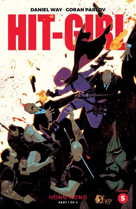 Hit-Girl Season Two #5 | Variant cover art by Matteo Scalera