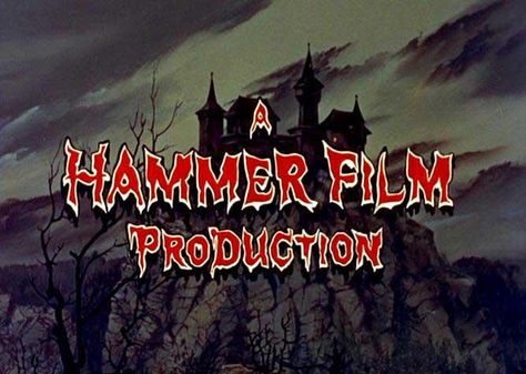 Hammer Films Logo Hammer Movie, Hammer Horror Films, Hammer Horror, Horror Vintage, Hammer Films, Film Horror, Horror Posters, Horror House, Classic Horror Movies