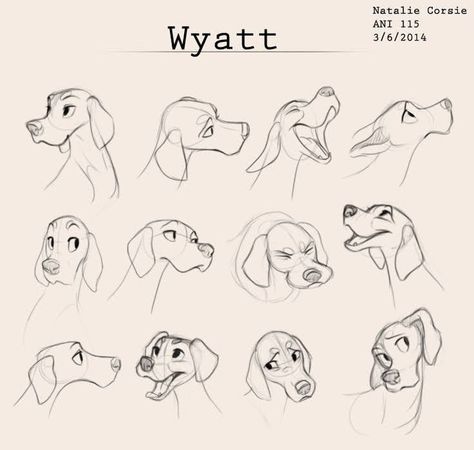 Big Dog Drawing, Cartoon Dogs Character Design, Dog Character Design, Drawings Of Dogs, Cartoon Dog Drawing, Dog Drawing Tutorial, Dog Design Art, Dog Character, Dog Expressions